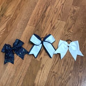 NWOT Cheer Bow Bundle